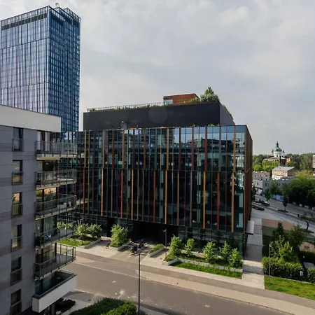 Blue Sky With Parking Burakowska Appartement *
